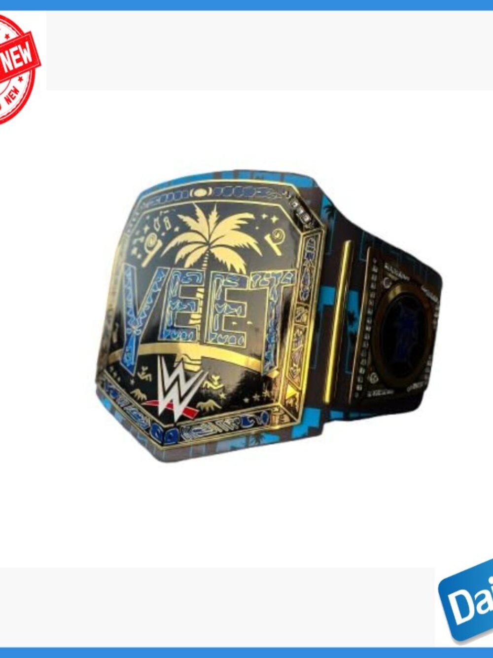 Adjustable Championship Belt with Velcro Strap for Parties & Events - Picture 2 of 4